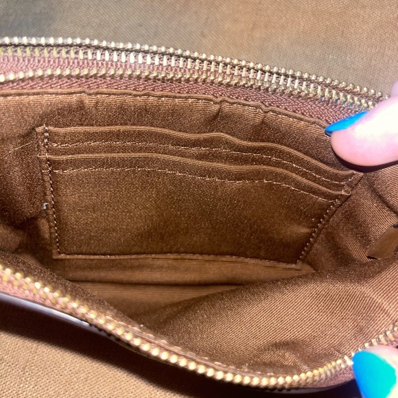 COACH large wristlet DOUBLE ZIP WALLET - Picture 11 of 13